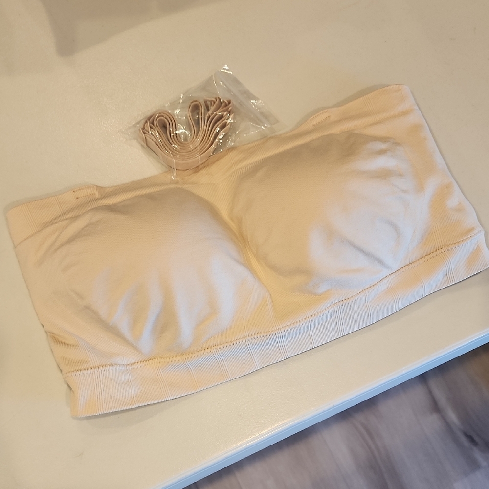 New Shapermint Truekind Strapless Bandeau Bra